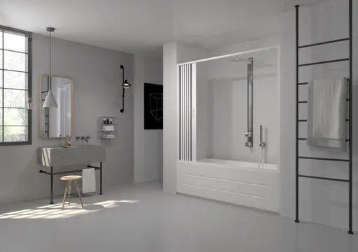 FORTE Vanová zástěna FLEX VASCA MARTE NEW Rozměr A 140 170, Rozměr C 150, Typ otevírání Zavírání na stranu OLBBXF200001