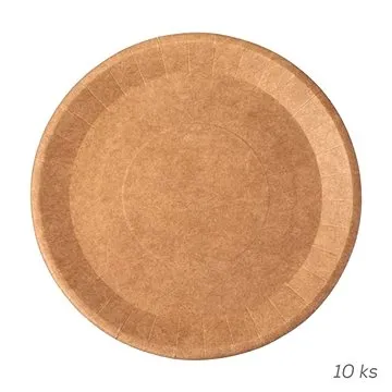 ORION Talíř papír mělký NATURE pr. 22,5 cm 10 ks (128406)