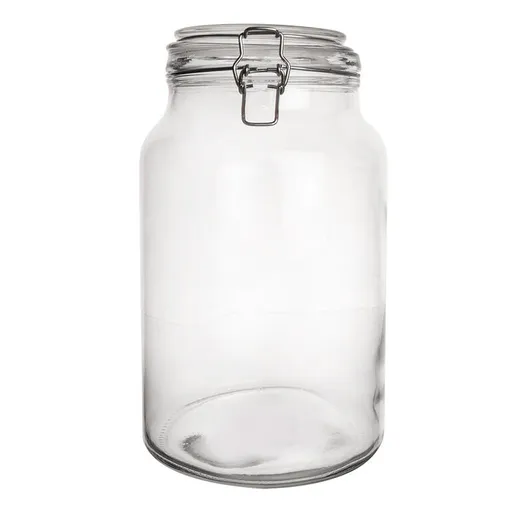 Skleněná dóza s klipovým uzávěrem IRMA 4,2 l