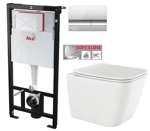 Alcadrain Sádromodul s tlačítkem M1721 AM101/1120 M1721 RO1