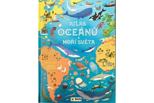 Atlas oceánů a moří světa - Velkoformátová dětská encyklopedie (poškozená) - Ana Delgado