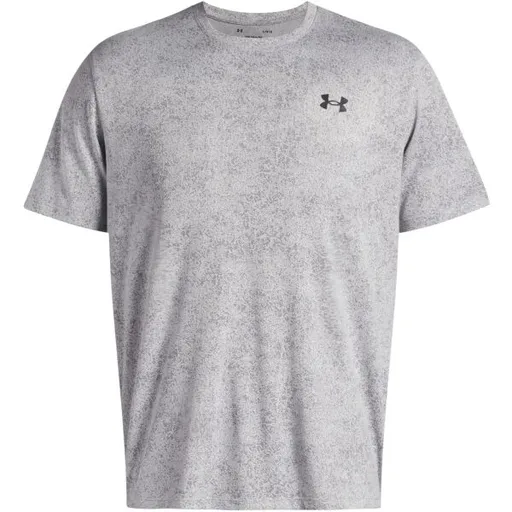 Under Armour TECH TEE PIXELATE Pánské sportovní tričko, šedá, velikost