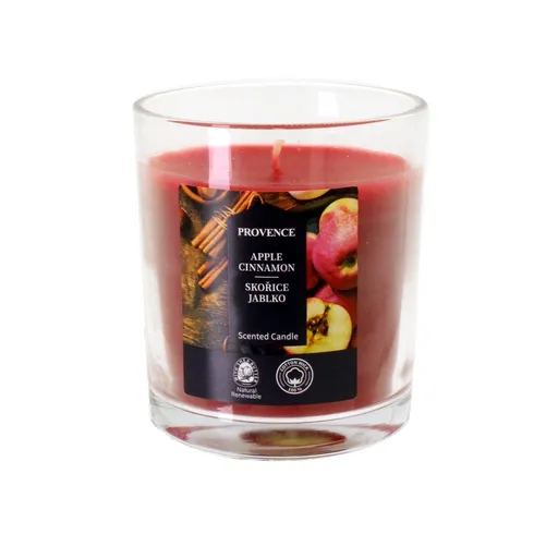 Provence Svíčka ve skle Skořice a jablko 135 g
