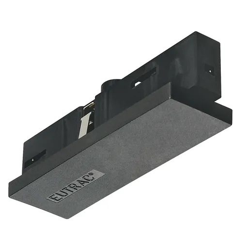 SLV BIG WHITE STŘEDOVÝ NAPÁJEČ, pro vysokonapěťovou 3fázovou nástavnou přípojnici EUTRAC, černý 145530