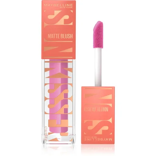MAYBELLINE NEW YORK Sunkisser Matte tekutá tvářenka s matným efektem odstín 32 Lila Clouds 4.7 ml
