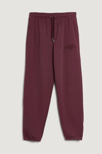 TEPLÁKY GANT REG TONAL SHIELD SWEATPANTS PLUM WINE