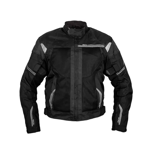 Letní pánská moto bunda BOS Hobart Black 4XL