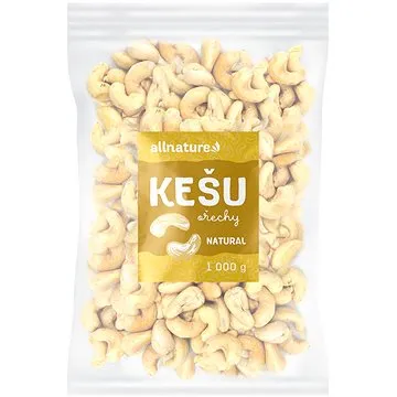 Allnature Kešu jádra 1000 g (13108V)