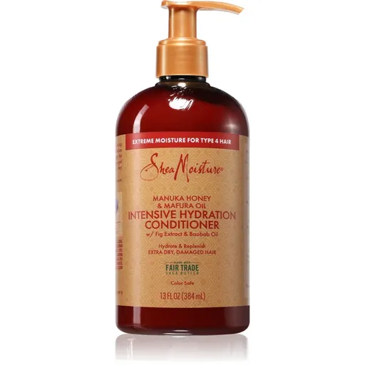 Shea Moisture Manuka Honey & Mafura Oil hydratační kondicionér pro suché a poškozené vlasy 384 ml