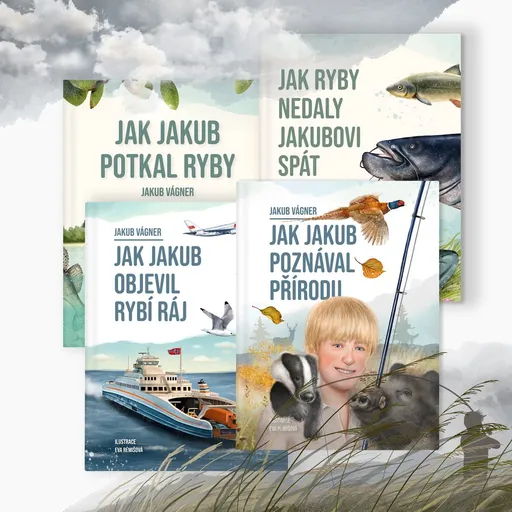 Vagner Knižní série Jakuba Vágnera 4ks,Vagner Knižní série Jakuba Vágnera 4ks