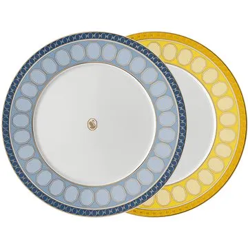 Rosenthal Swarovski Signum Azure + Jonquil  23 Cm, 2 Ks (9009656400500)