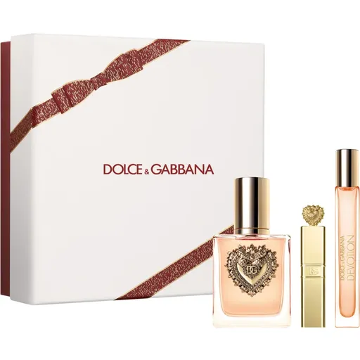 Dolce&Gabbana Devotion EDP Beauty Gift Set With Makeup dárková sada pro ženy
