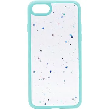 iWill Clear Glitter Star Phone Case pro iPhone 7 Blue (DIP888-17)