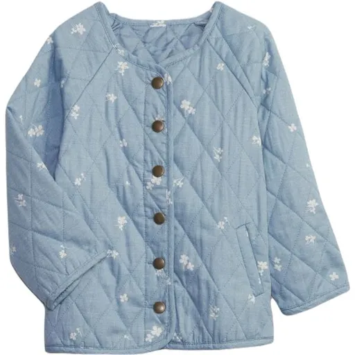 GAP BABY Dětská bunda, světle modrá, velikost 4Y