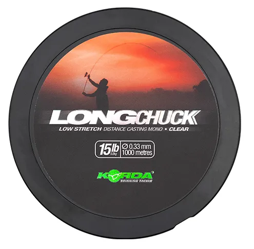 Korda vlasec longchuck clear 1000 m - 0,33 mm 15 lb
