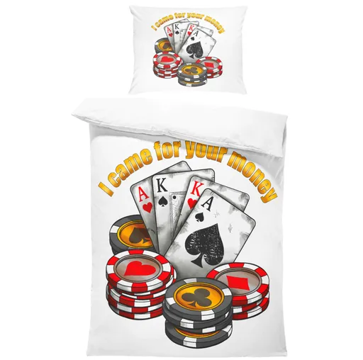 Povlečení Your money (Rozměr : 1x140/220 + 1x90/70)