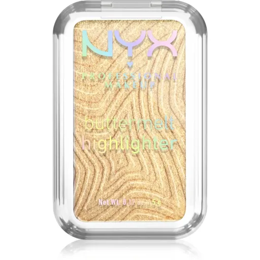 NYX Professional Makeup Buttermelt Highlighter rozjasňovač odstín butta than gold 25 5 g