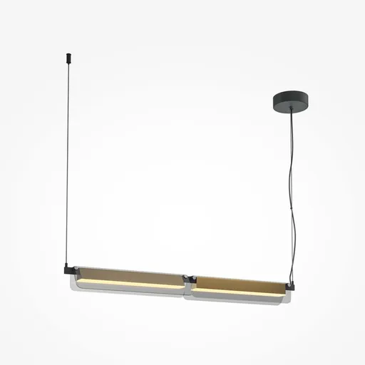 MAYTONI Závěsné svítidlo Flat 3000K 20W MOD296PL-L20BS3K