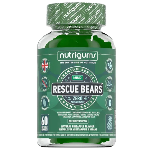 Nutrigums Rescue Bears 60 želé - ananas