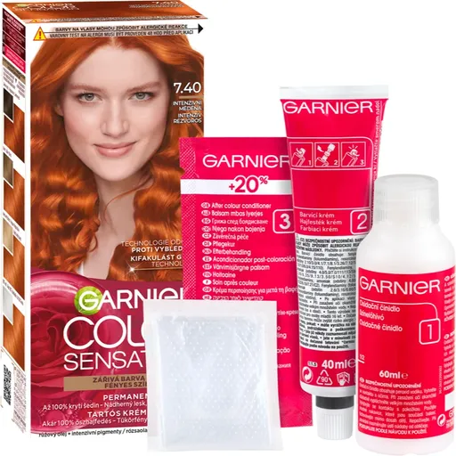 Garnier Color Sensation barva na vlasy odstín 7.40 Intense Copper 1 ks