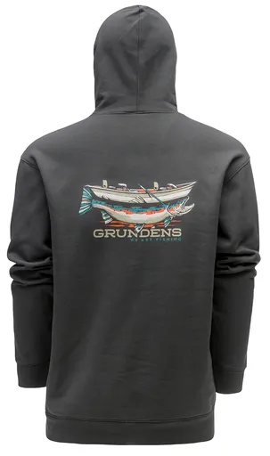 Grundéns mikina drift boat hoodie anchor - xl