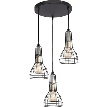 Lustr na lanku LONG 3xE27/60W/230V (106728)