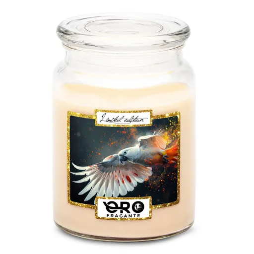 Svíčka Kakadu (Vůně svíčky: Vanilka)
