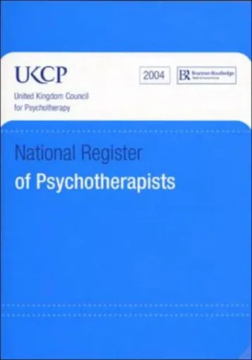 National Register of Psychotherapists 2004 - United Kingdom Council for Psychotherapists