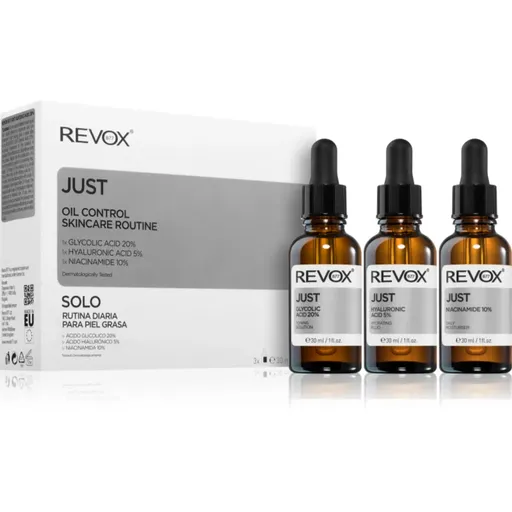 Revox B77 JUST Oil Control Skincare Routine sada pro mastnou pleť