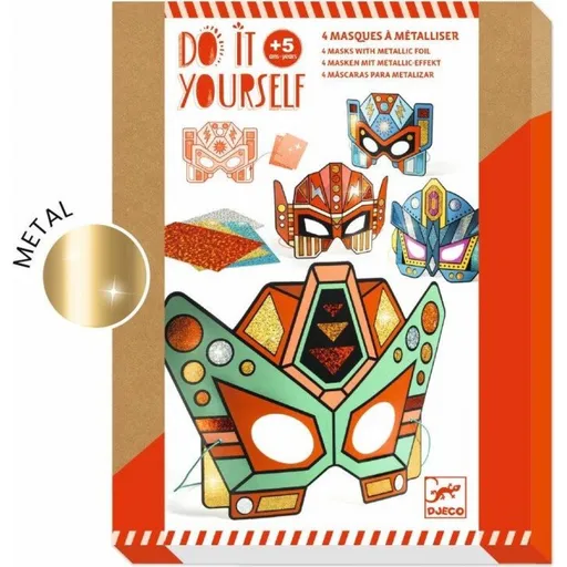 Djeco udělej si sám Masky superhrdinů k dotvoření