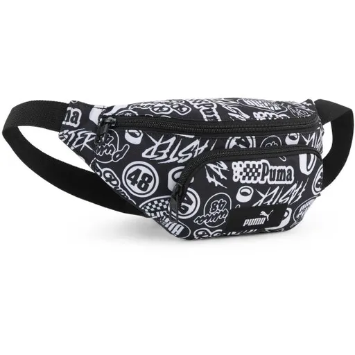 Puma ACADEMY AOP WAIST BAG Ledvinka, černá, velikost