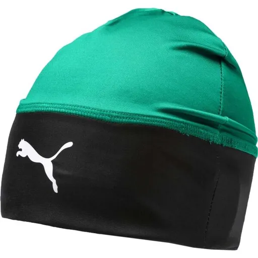 Puma LIGA BEANIE Čepice, zelená, velikost OSFA