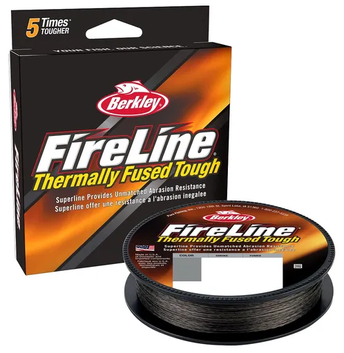 Berkley splétaná šňůra fireline fused original smoke 300 m - 0,10 mm 6,2 kg