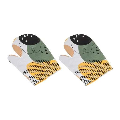 Bellatex Kuchyňská chňapka Oblázky béžová, 28 x 18 cm, 2 ks