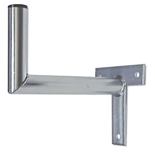 Anténní držák 25cm na zeď, trubka 35/2mm, výška 12cm