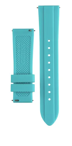 Guess Silikonový řemínek - Blue CS1001S15