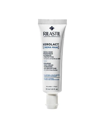 Rilastil Xerolact Regenerační krém na ruce 30 ml