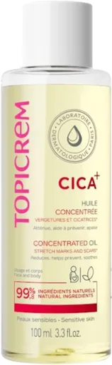 Topicrem Koncentrovaný olej na strie a jizvy CICA+ (Concentrated Oil for Stretch Marks and Scars) 100 ml