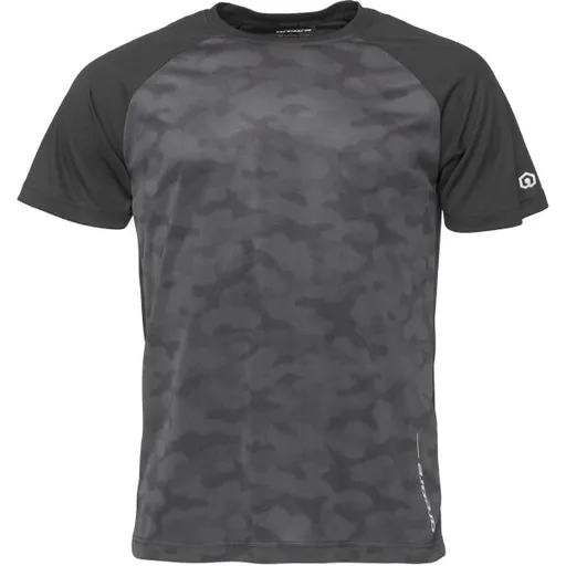 Arcore TISAM Pánské běžecké triko, černá, velikost