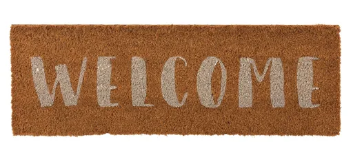 Rohožka z kokosových vláken Welcome - 75*25*2 cm J-Line by Jolipa