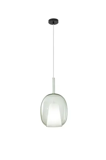 FANEUROPE FAN EUROPE Závěsné svítidlo PIREX (zelené sklo) objímka E27 bez rozety