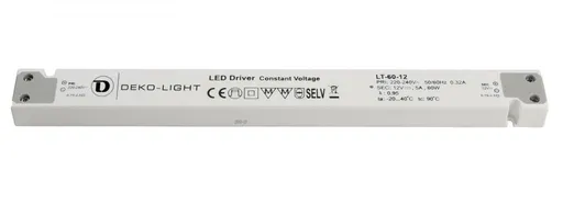Light Impressions Deko-Light napájení LT-60-12 konstantní napětí 5000 mA IP20 12V DC 60,00 W 862093