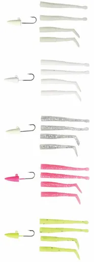 Savage gear gumová nástraha lrf mini sandeel kit 5 cm 25 ks