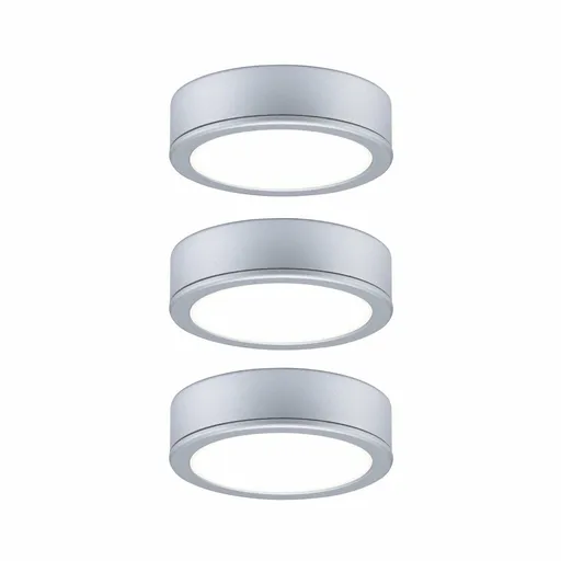 PAULMANN LED podskříňkové svítidlo Pukk 3x3,5W 65mm 230V kruhové matný chrom