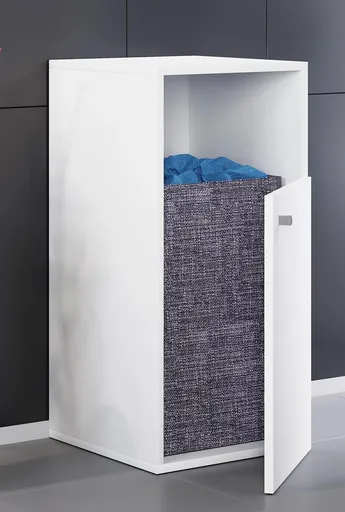 VCM Skříň na ložní prádlo Klidas I L, bílá