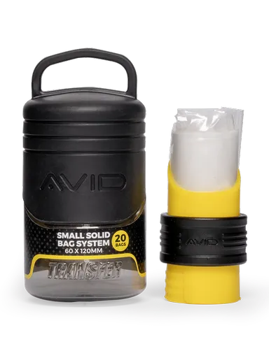 Avid carp sada na plnění pva sáčků transfer solid bag system - small loader (60x120 mm)