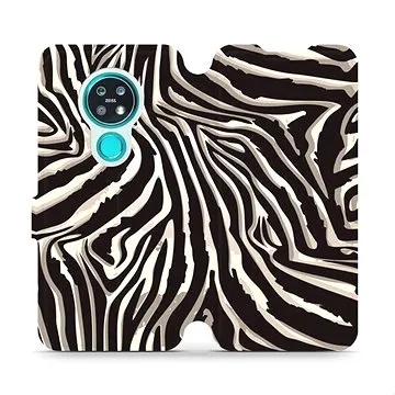 Flipové pouzdro na mobil Nokia 7.2 - VA31P Zebří vzor (5903516087679)