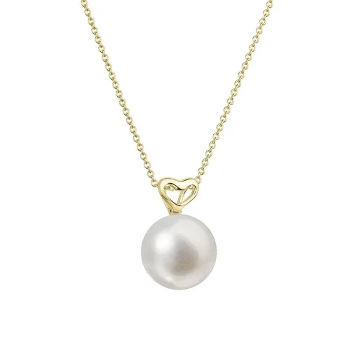 Evolution Group - Pavona Zlatý náhrdelník pro ženy s říční perlou 92P00043