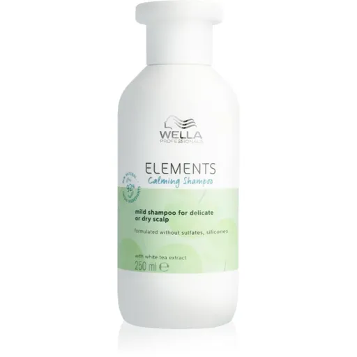 Wella Professionals Elements Calming hydratační a zklidňující šampon pro citlivou pokožku hlavy 250 ml