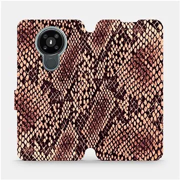 Flipové pouzdro na mobil Nokia 3.4 - VA32P Hadí vzor (5903516408993)